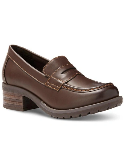 Shop Eastland Holly Womens Memory Foam Casual Penny Loafers In Brown