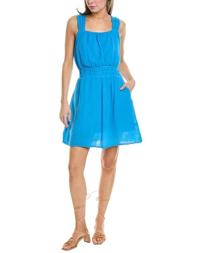 Shop Michael Stars Josephine Above-knee Mini Dress In Blue