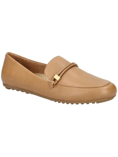 Shop Bella Vita Jerrica Womens Leather Slip-on Loafers In Brown