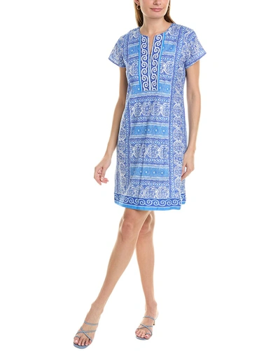 Shop Bella Tu Tunic Dress In Blue