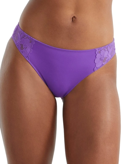 Shop Bare Women's The Essential Lace Bikini In Purple