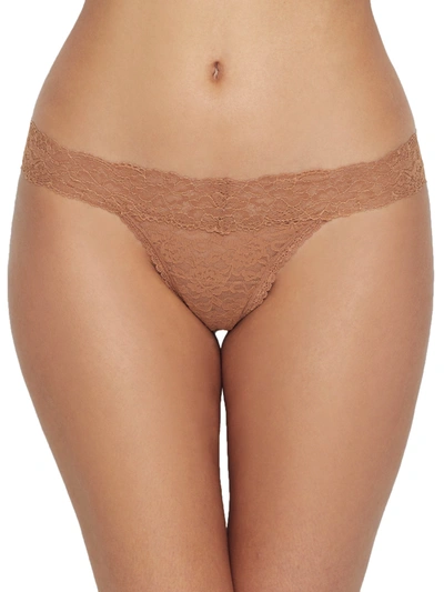 Shop Maidenform Women's Sexy Must Have Lace Thong In Brown