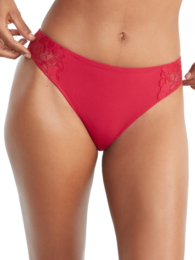 Shop Bare Women's The Essential Lace Bikini In Red