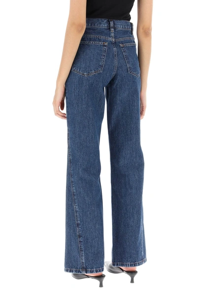 Shop Apc 'elle' Flared Jeans