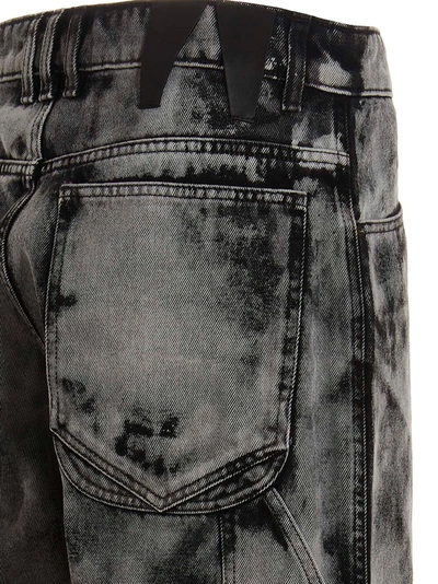 Darkpark Bleached-effect High-waisted Jeans