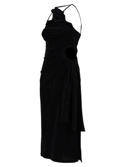 Shop Jacquemus Abanada Dresses Black