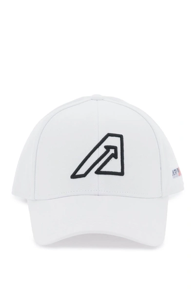 Shop Autry Baseball Cap With Embroidered Logo