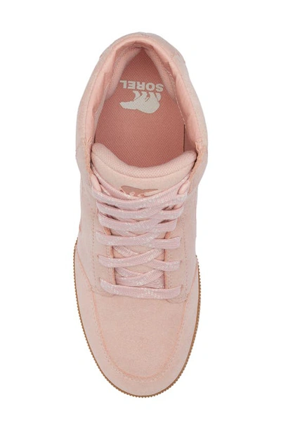 Sorel Out N About Wedge Ii Shoe In Faux Pink/ Gum 2