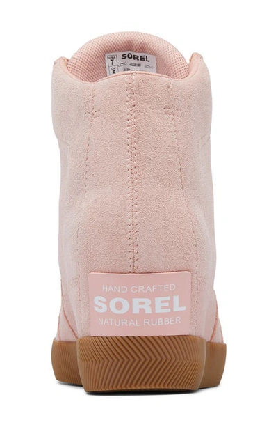 Shop Sorel Out N About Wedge Ii Shoe In Faux Pink/ Gum 2