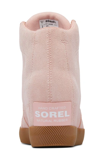 Sorel Out N About Wedge Ii Shoe In Faux Pink/ Gum 2