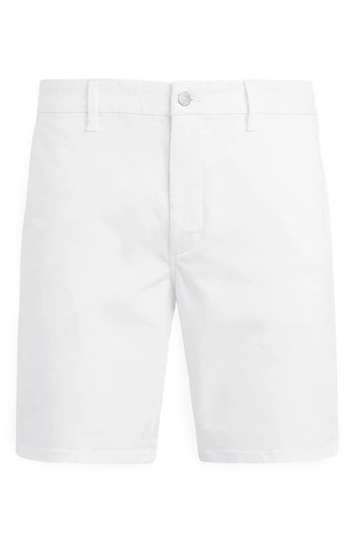 Shop Joe's The Brixton Slim Straight Shorts In Optic White