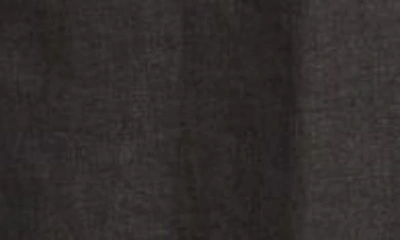Eileen Fisher Open-front Organic Linen Blazer In Black