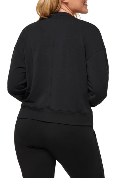 Shop Travis Mathew Cloud Sweatshirt In Black