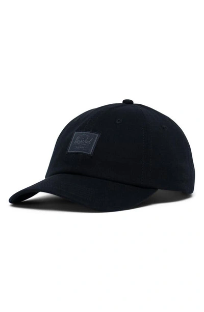 Shop Herschel Supply Co Sylas Classic Baseball Cap In Black