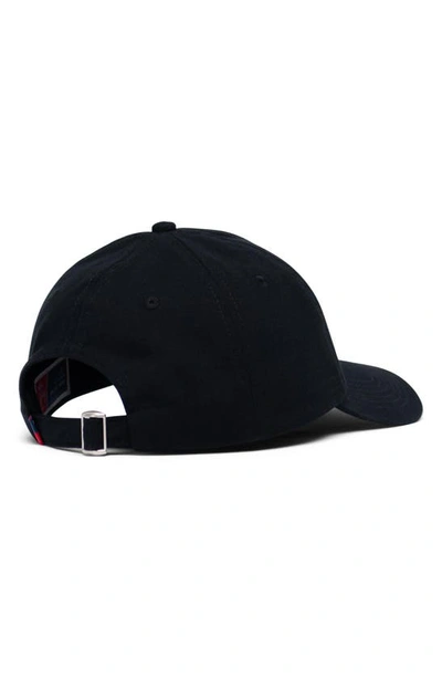 Herschel Supply Co Sylas Classic Baseball Cap In Black