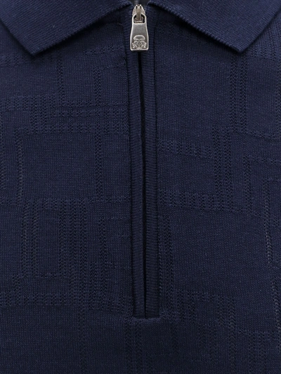 Shop Corneliani Embroidered Cotton Polo Shirt