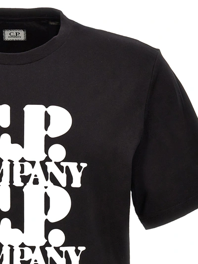 Shop C.p. Company Graphic T-shirt Black