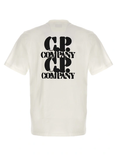 Shop C.p. Company Graphic T-shirt White
