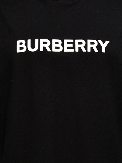 Shop Burberry Harriston T-shirt White/black
