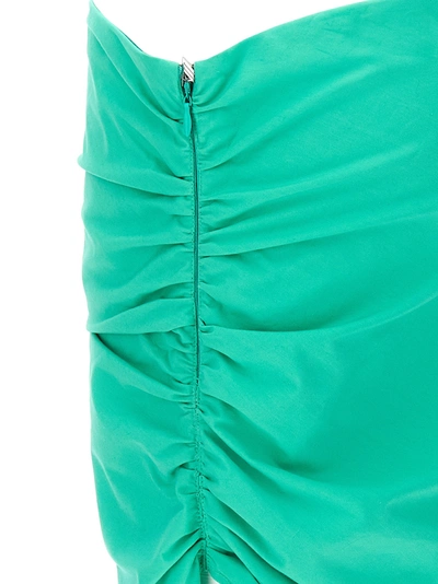 Shop Attico Hatty Skirts Green