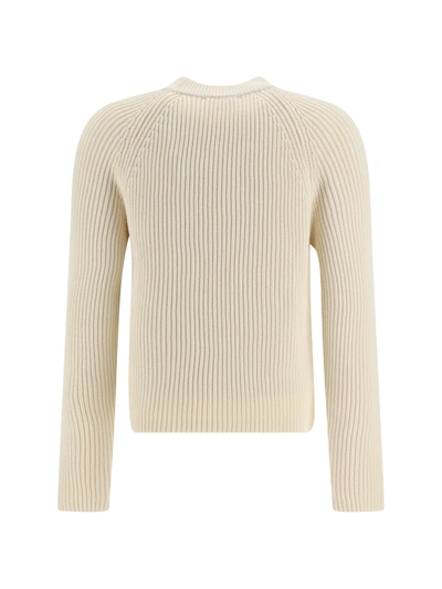 Shop Ami Alexandre Mattiussi Label Sweater