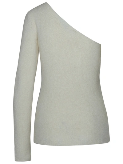 Shop Lisa Yang Forrest Sweater In White Cashmere Woman