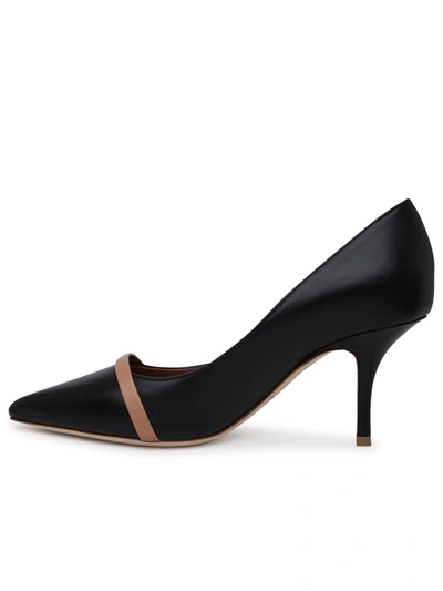 Shop Malone Souliers Woman  Leather Rina 70 Pumps In Black