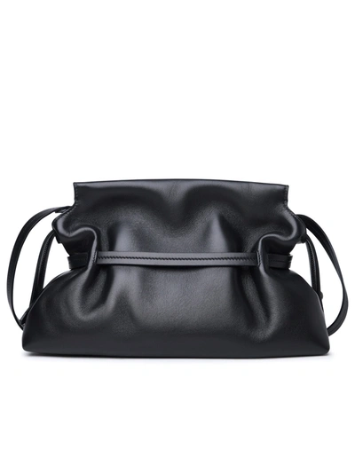Shop Off-white Woman  Black Calf Leather Bag