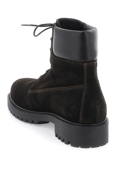 Shop Totême Toteme Husky Ankle Boots Women In Brown