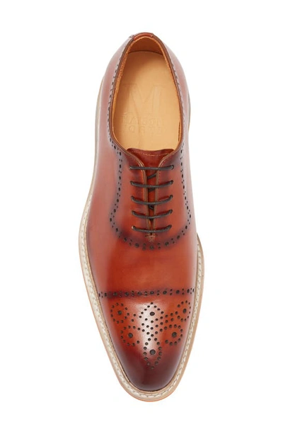 Maison Forte Reims Wholecut Oxford In Cognac