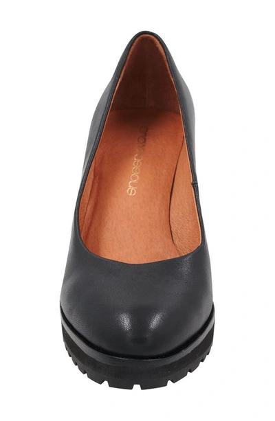 Andre Assous Lucky Block Heel Pump In Black
