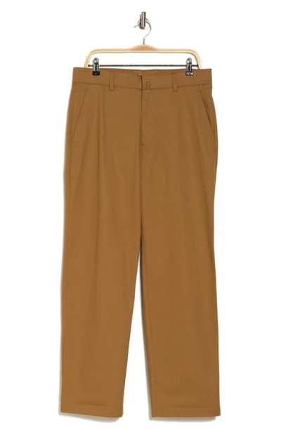 Shop Theory Sharp Stretch Cotton Twill Pants In Nutmeg