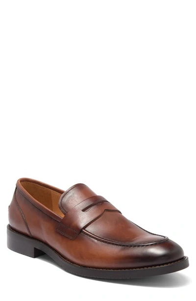 Shop Warfield & Grand Solano Penny Loafer In Cognac