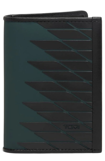 Shop Tumi Alpha Multi Window Card Case In Dark Green