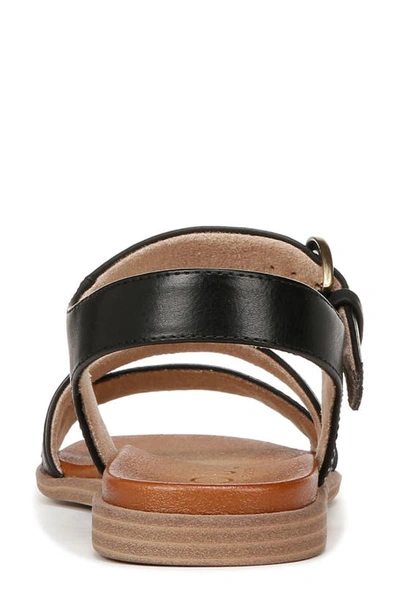 Shop Soul Naturalizer Jayvee Sandal In Black Faux Leather