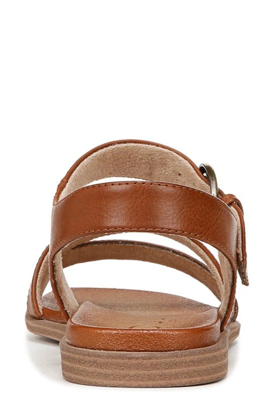 Soul Naturalizer Jayvee Sandal In Brown Faux Leather