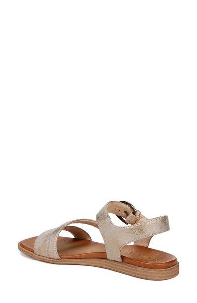 Soul Naturalizer Jayvee Sandal In Metallic Mauve Faux Leather