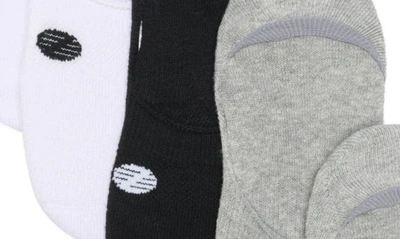 Shop Z By Zella Sport 5-pack No Show Socks In White -grey Multi