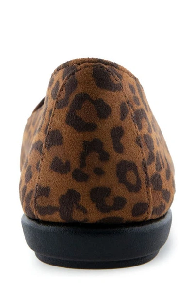 Shop Aerosoles Betunia Smoking Slipper In Leopard Fab Suede