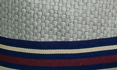 Peter Grimm Depp Toyo Straw Fedora In Grey