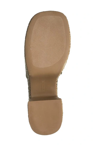Steve Madden Reign Platform Mule In Gold Multi