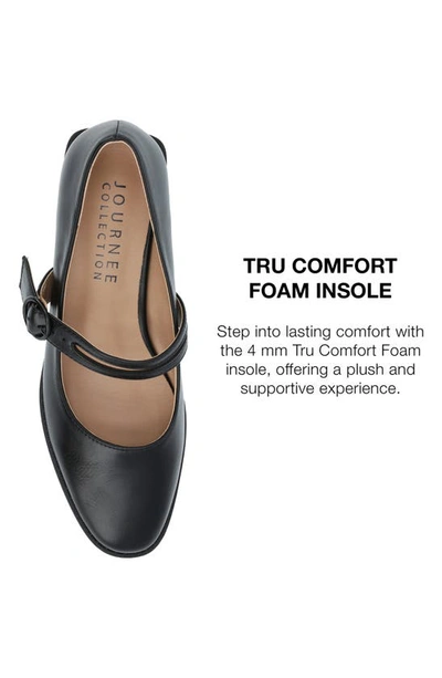 Journee Collection Savvi Mary Jane Pump In Black