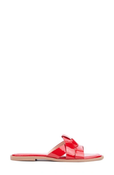 Shop Fashion To Figure Tiana Slide Sandal In Red