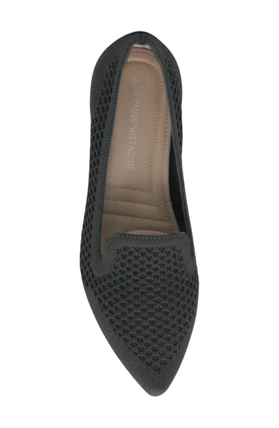 Adrienne Vittadini Flang Pump In Black Stretch