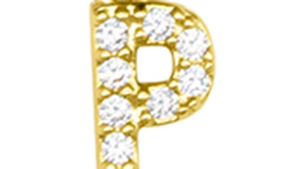 Adornia Initial & Heart 2-pack Stretch Bracelets In Gold-p