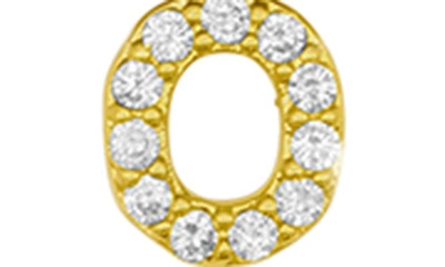 Adornia Initial & Heart 2-pack Stretch Bracelets In Gold-o
