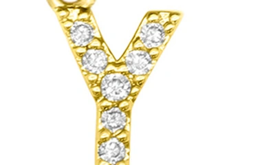 Adornia Initial & Heart 2-pack Stretch Bracelets In Gold-y