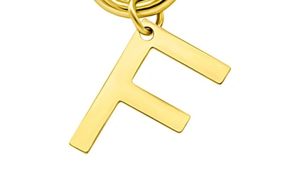 Adornia Initial Pendant Layered Chain Necklace In Gold-f