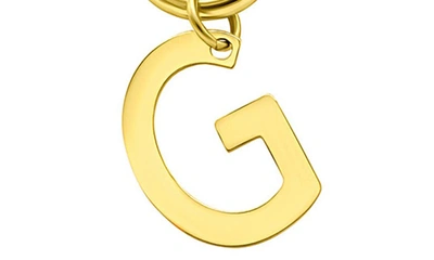 Adornia Initial Pendant Layered Chain Necklace In Gold-g