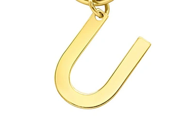 Adornia Initial Pendant Layered Chain Necklace In Gold-u